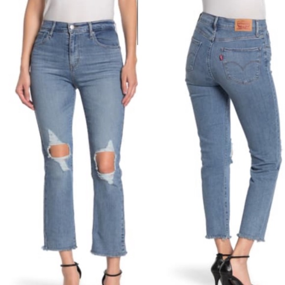 Levi's Denim - LEVI’S 724 High Rise Straight Cropped Jeans